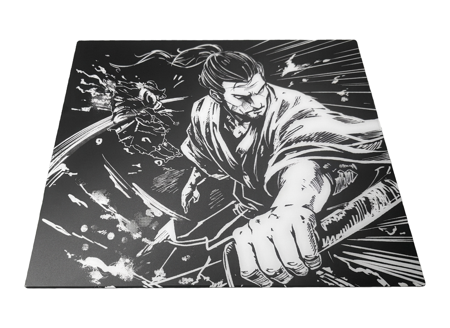 [PRE-ORDER] Musashi Wind - Glass Gaming Mousepad