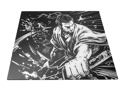 [PRE-ORDER] Musashi Wind - Glass Gaming Mousepad